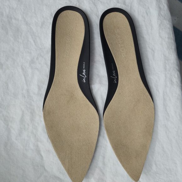 Rothy's Pink and Blue Flats - Picture 10 of 16